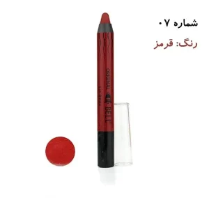 رژلب مدادي بل شماره 07 مخملی و بادوام 10 ساعت-ورسکالا