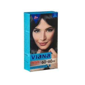 ويانا کیت‌رنگ‌مو 3.0 قهوه‌ای طبیعی تیره بدون آمونیاک 180+60+60 میلی‌لیتر-ورسکالا