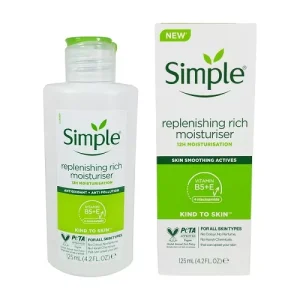 سیمپل کرم مغذی ریچ آب رسان، 125میل Simple - ورسکالا