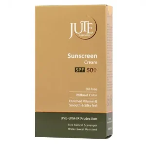 ژوت کرم آفتاب SPF 50 برای پوست چرب، 40میل Jute - ورسکالا