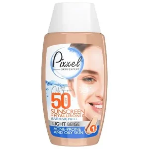 پیکسل کرم آفتاب spf50، پوست چرب 50میلی Pixel - ورسکالا