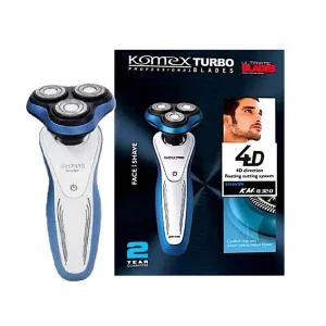 ریش تراش KM-8320 کومکس با تیغههای 4 بعدی-ورسکالا
